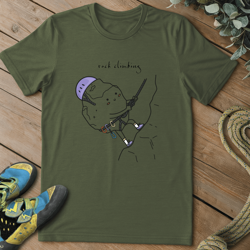 Cute Rock Climbing Tee