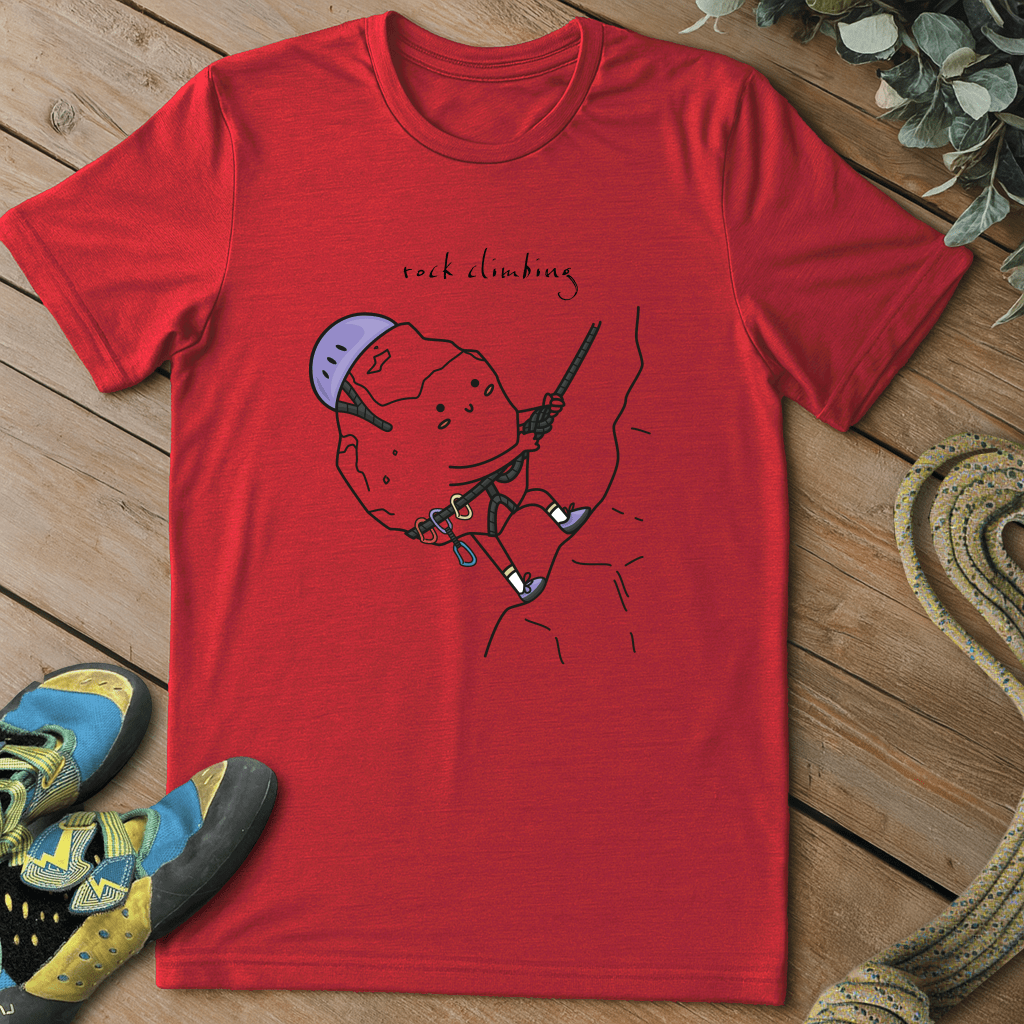Cute Rock Climbing Tee