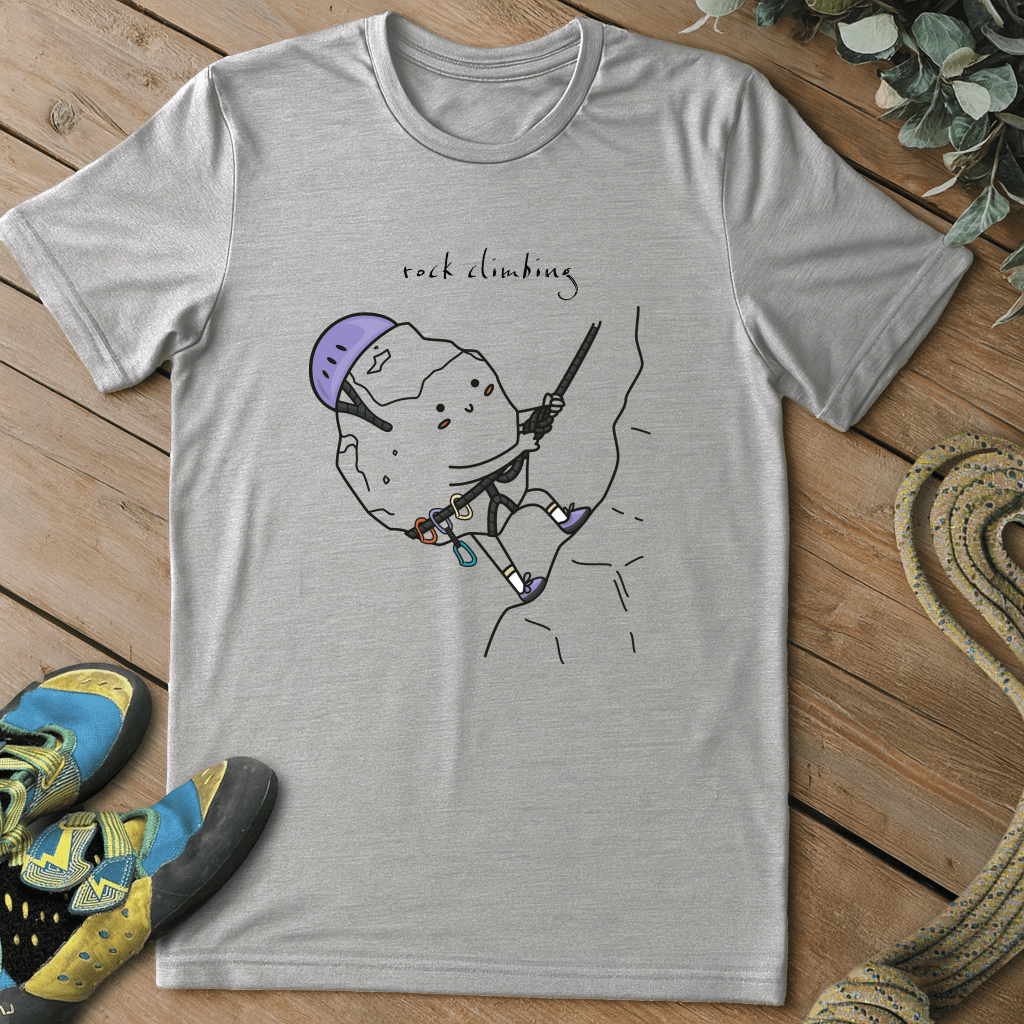 Cute Rock Climbing Tee
