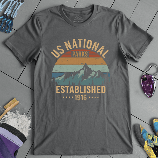 US Parks Retro Stripes Tee