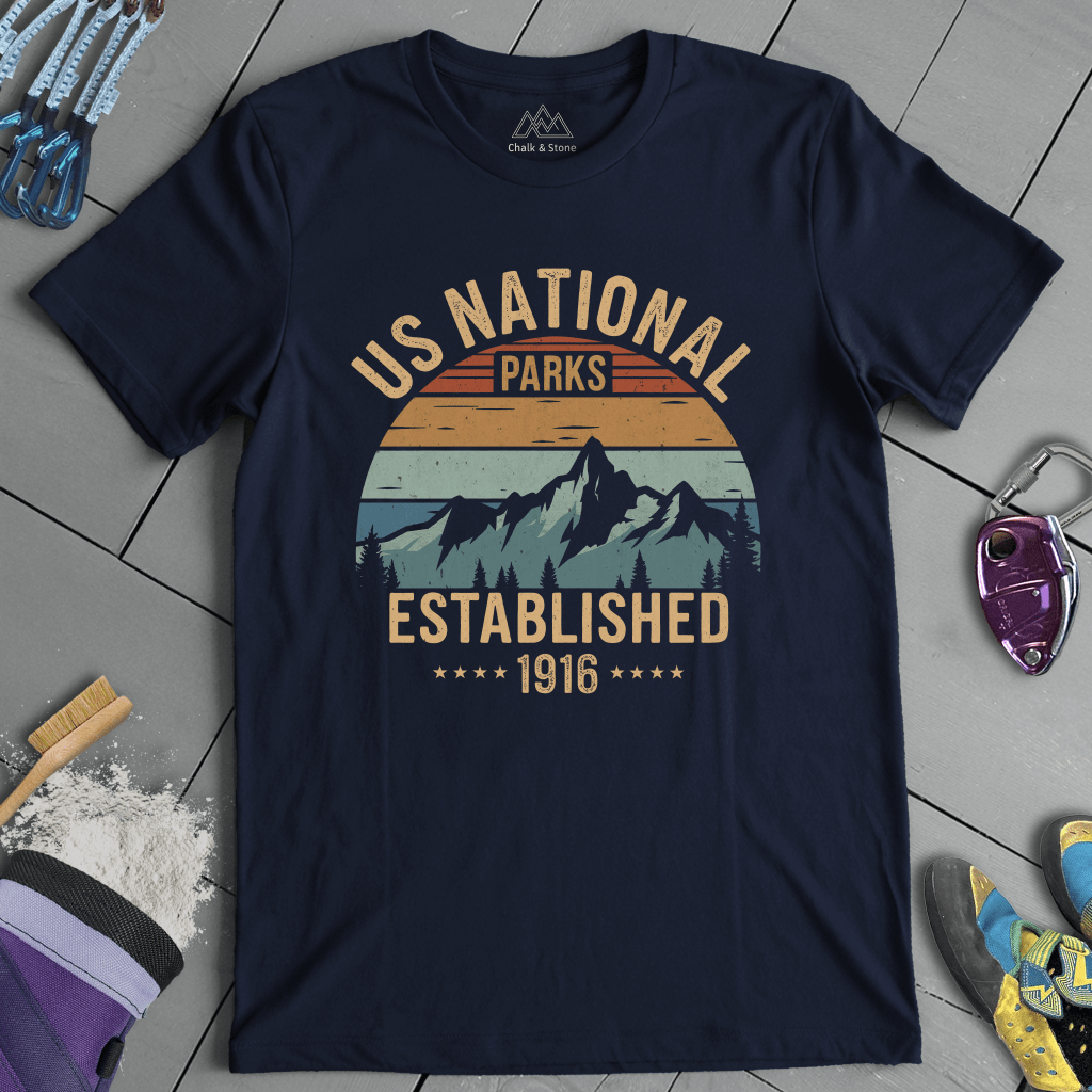 US Parks Retro Stripes Tee