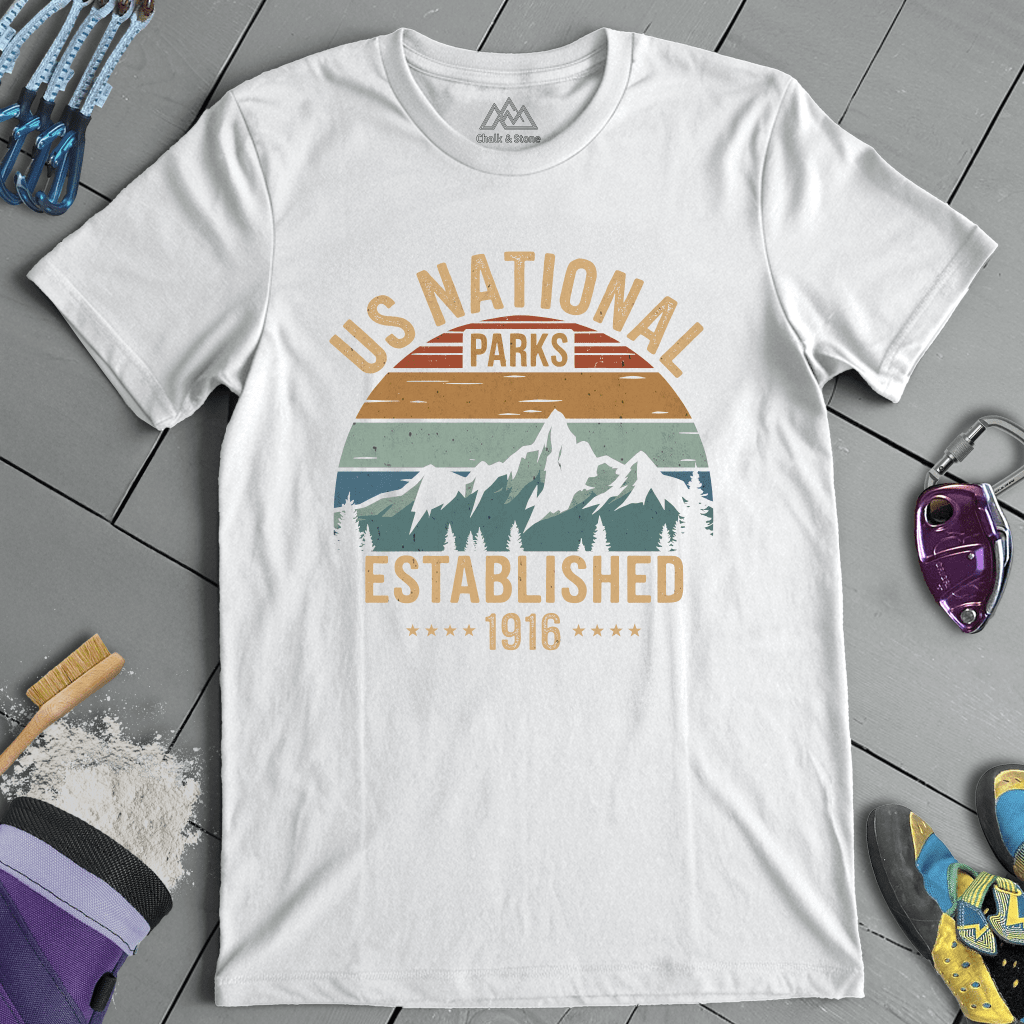 US Parks Retro Stripes Tee