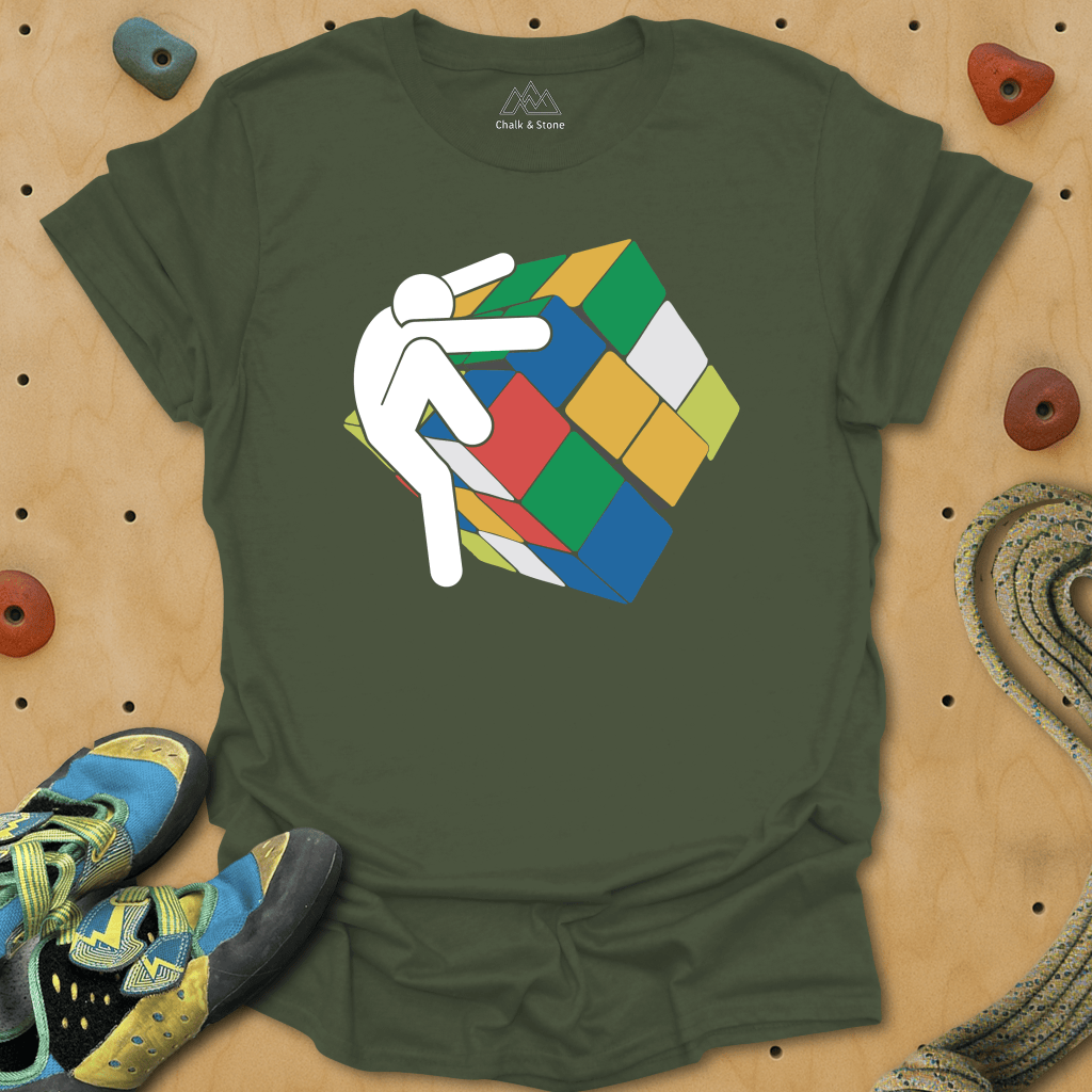 Stick Figure Rubix Climb Tee