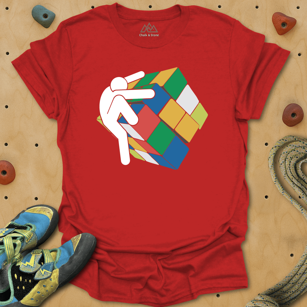 Stick Figure Rubix Climb Tee