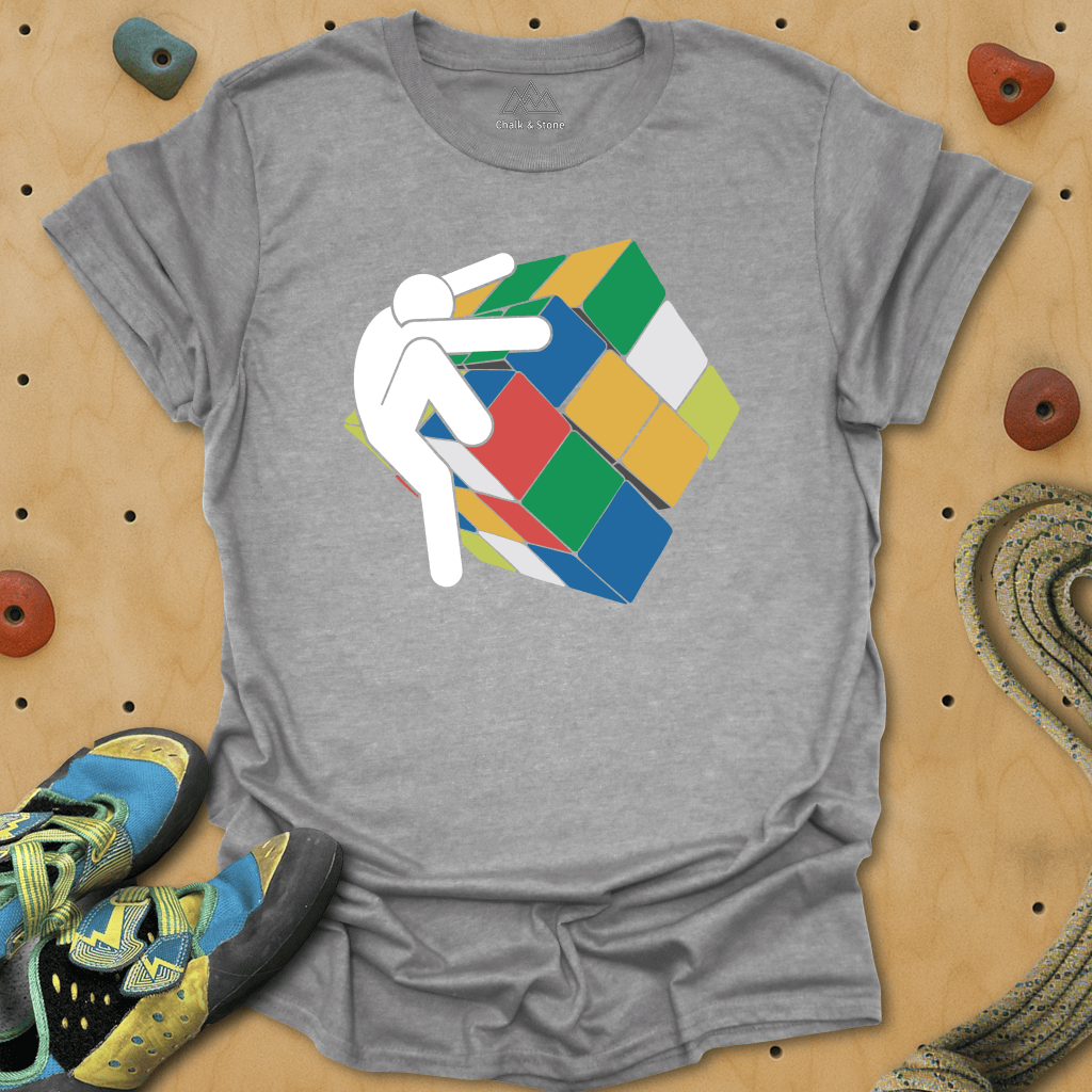 Stick Figure Rubix Climb Tee