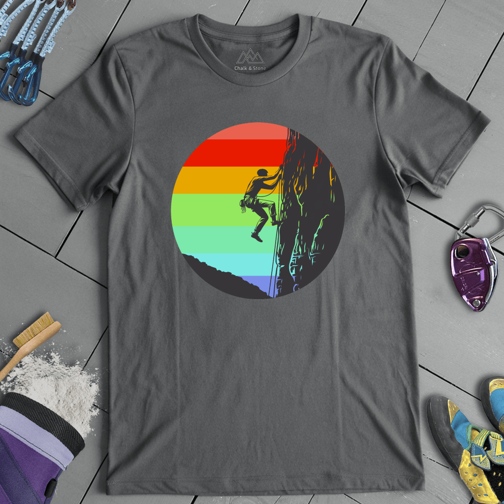 Retro Stripe Climber Tee