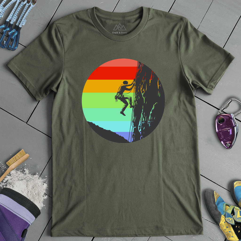 Retro Stripe Climber Tee