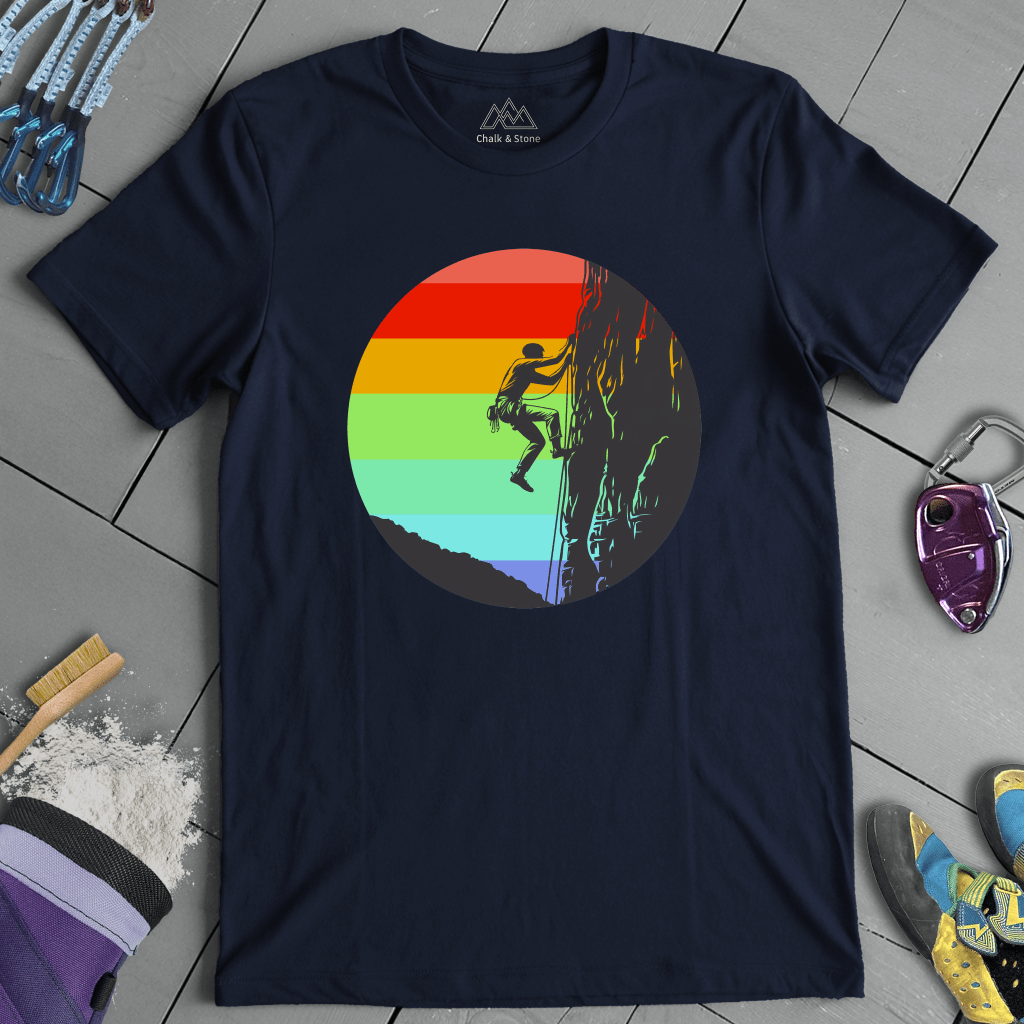 Retro Stripe Climber Tee