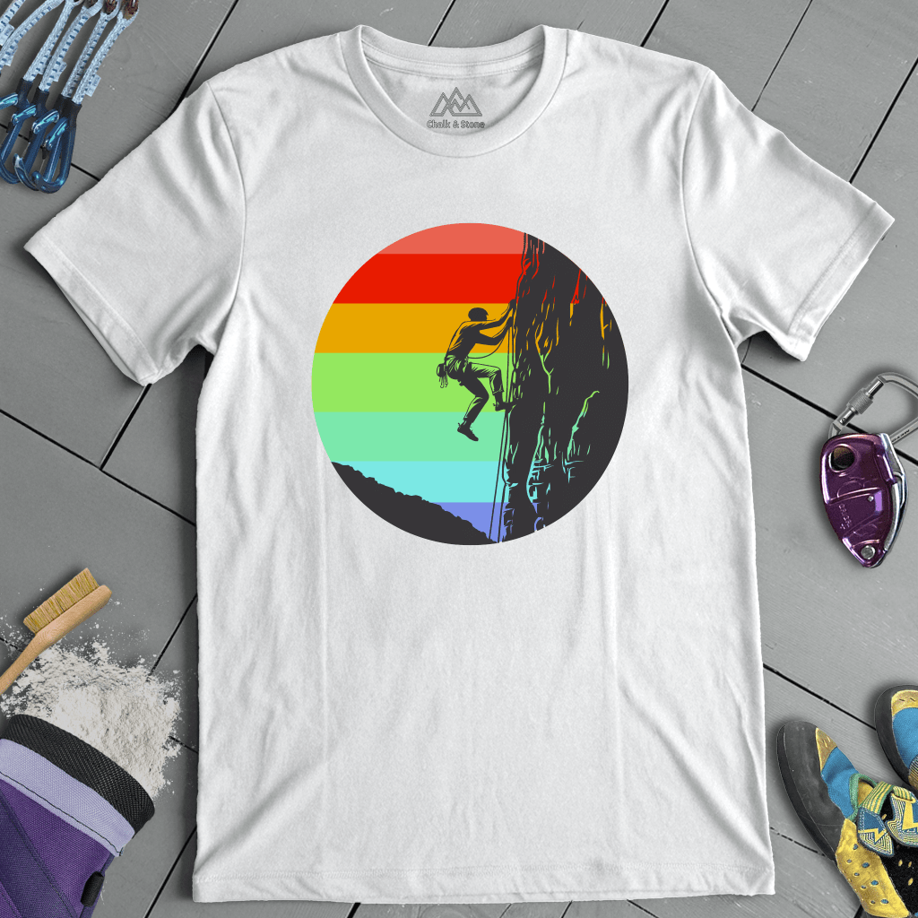 Retro Stripe Climber Tee