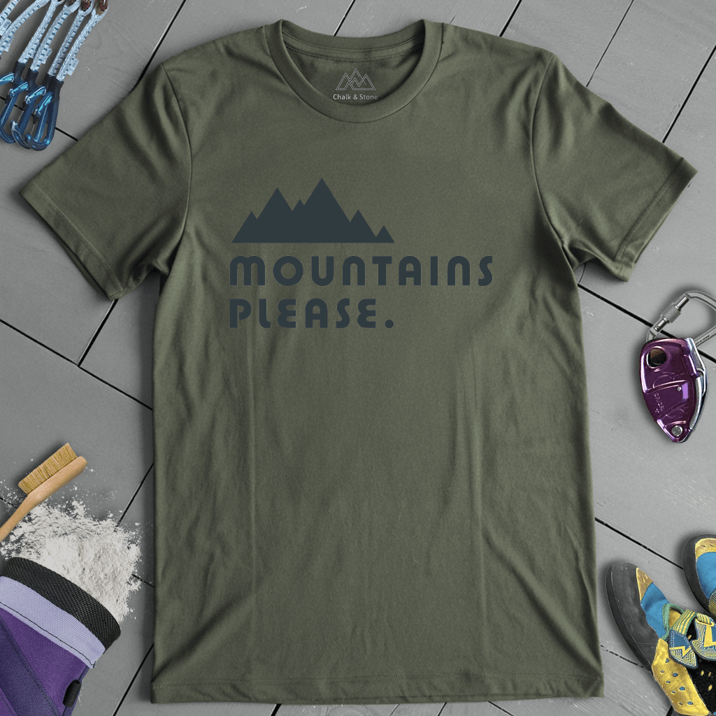 Mountains Please Tee