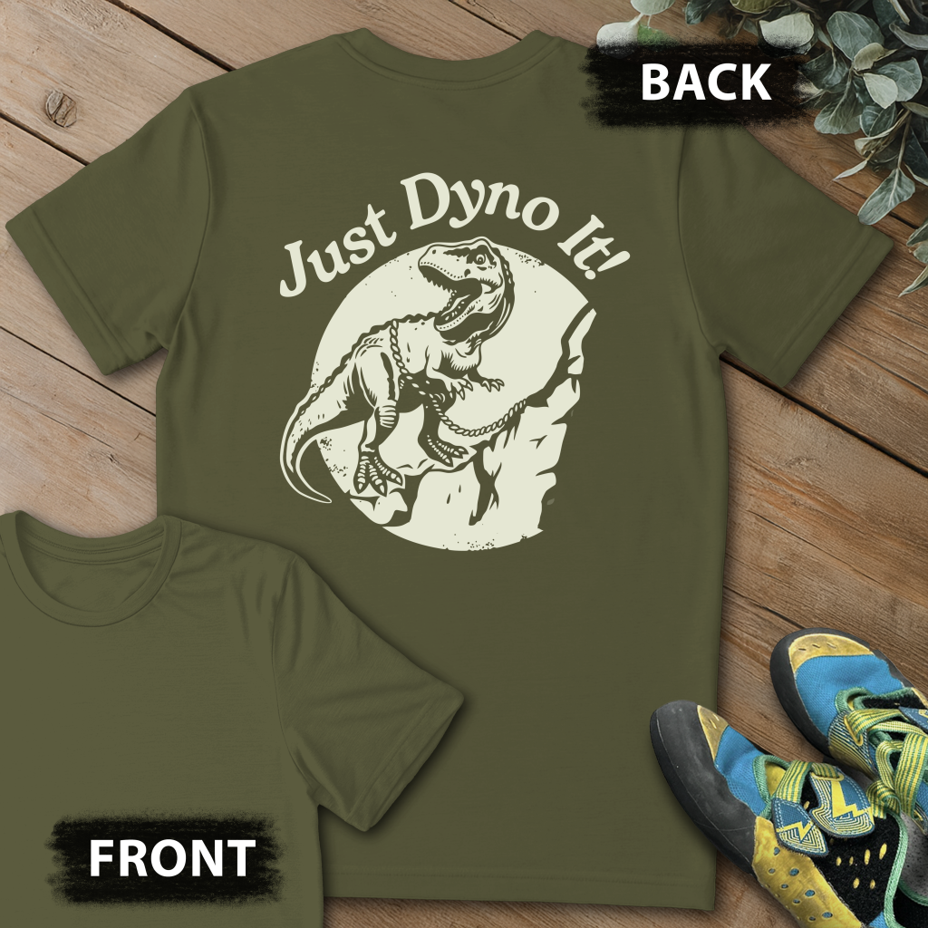 Just Dyno It Dino Backprint Tee