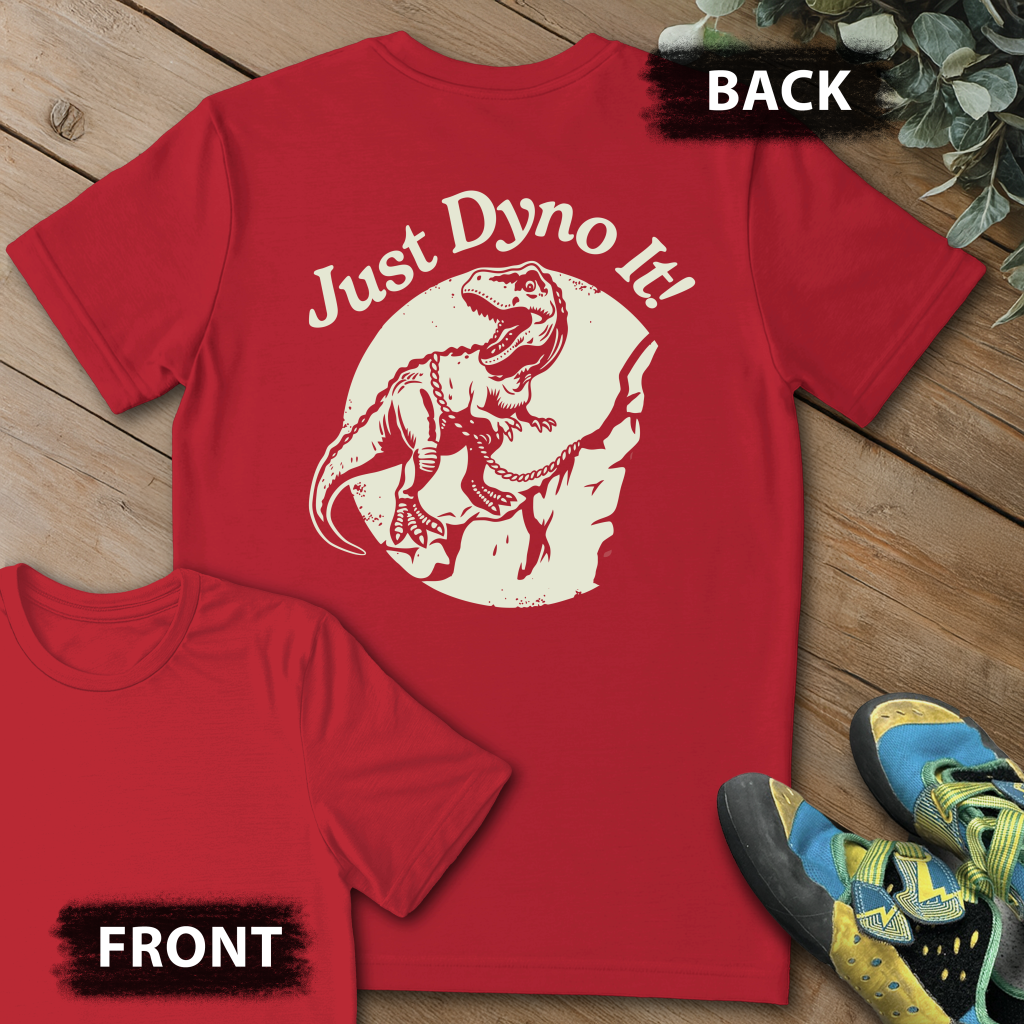 Just Dyno It Dino Backprint Tee