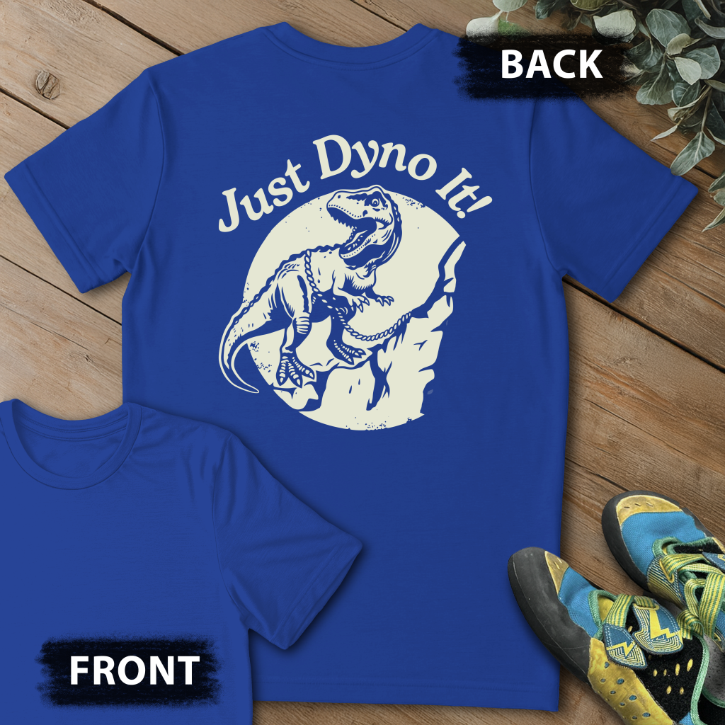 Just Dyno It Dino Backprint Tee