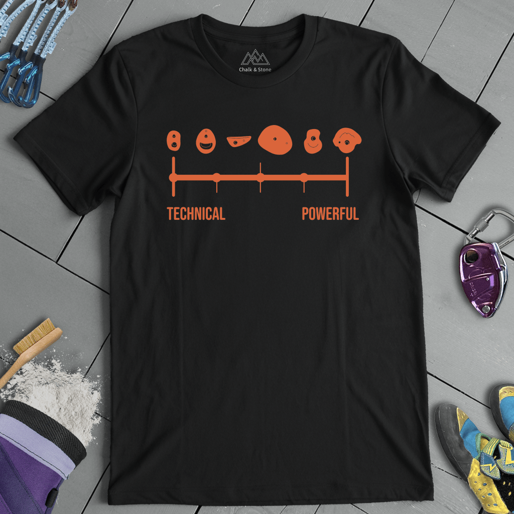 Technical to Powerful Holds Tee
