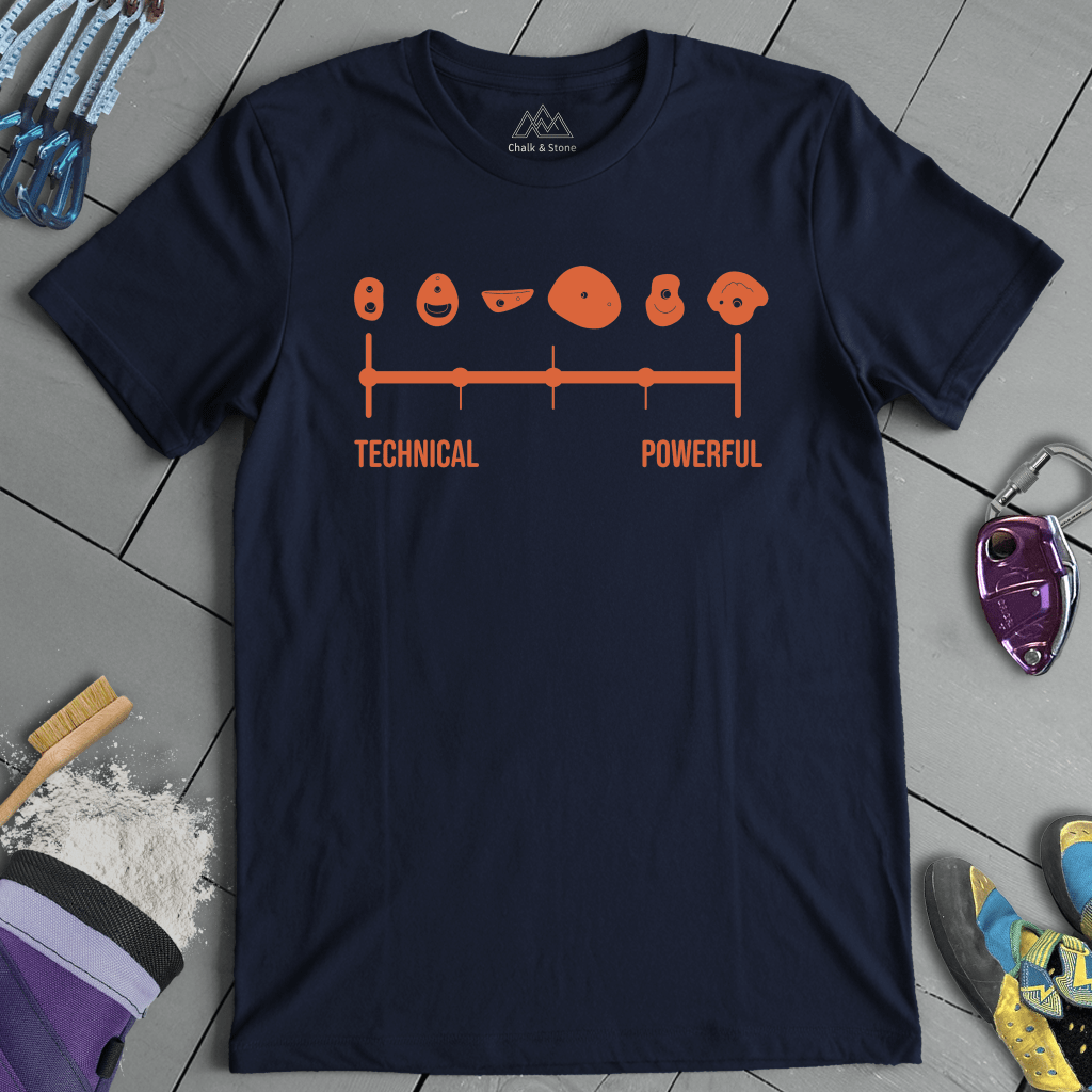 Technical to Powerful Holds Tee