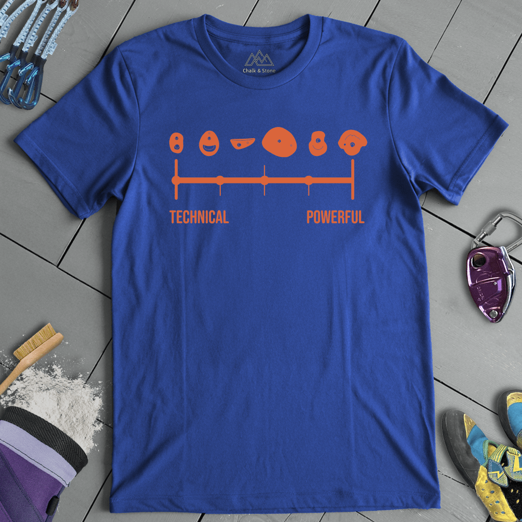 Technical to Powerful Holds Tee