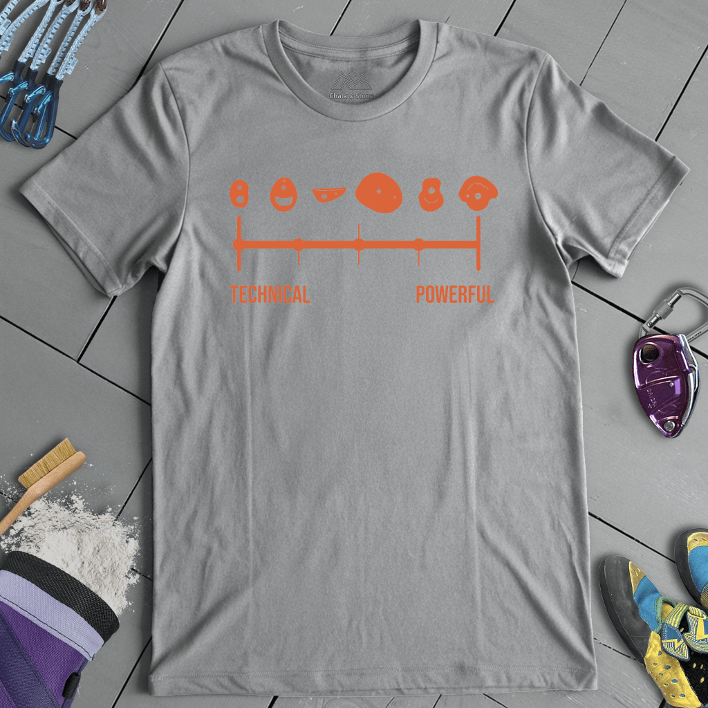 Technical to Powerful Holds Tee