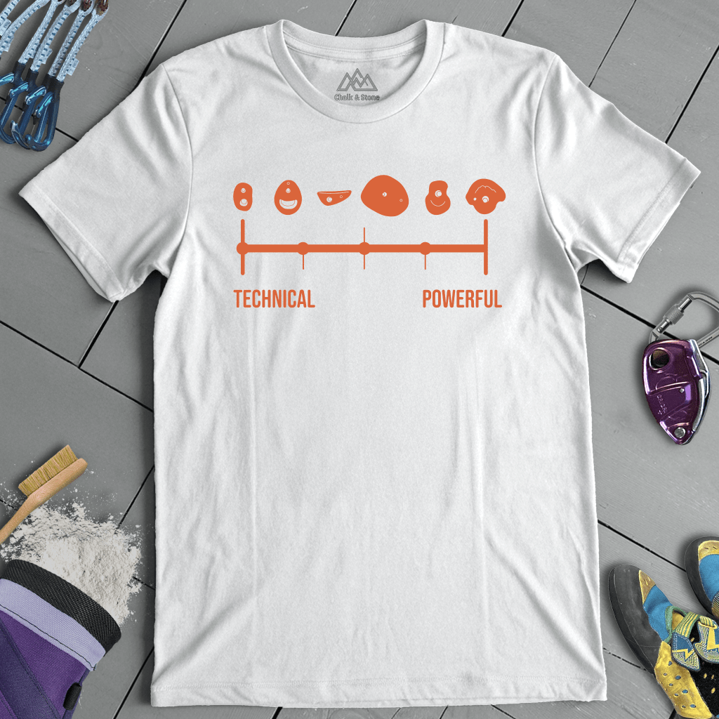 Technical to Powerful Holds Tee