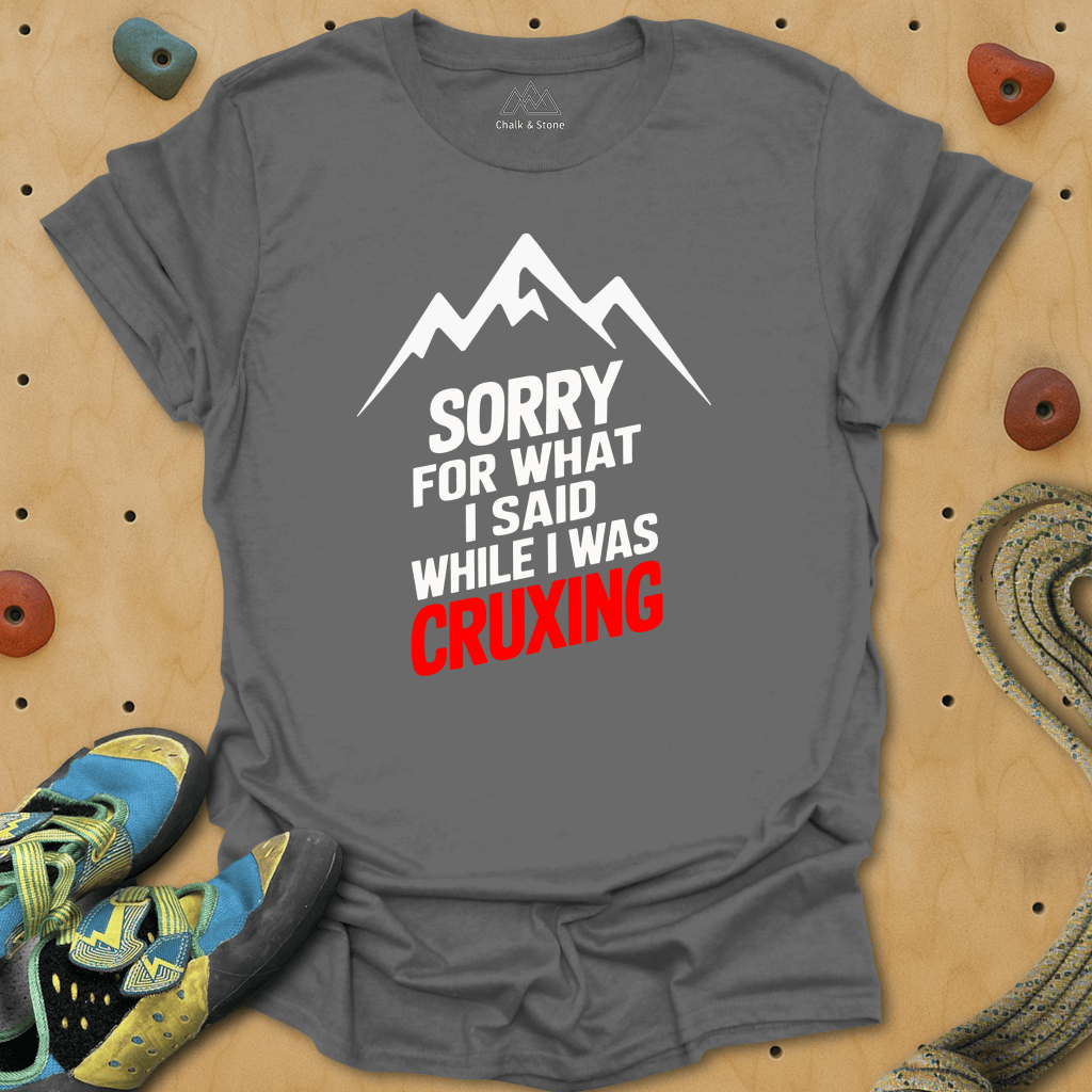 Words While Cruxing Tee