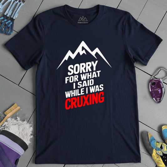 Words While Cruxing Tee