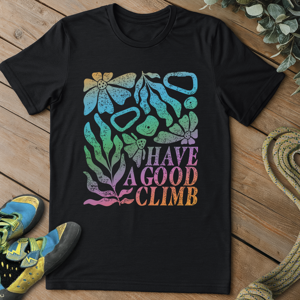 Have A Good Climb Flower Tee