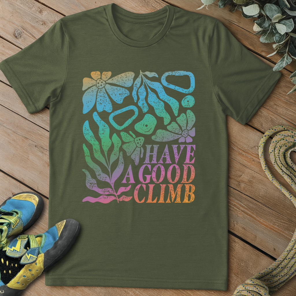 Have A Good Climb Flower Tee