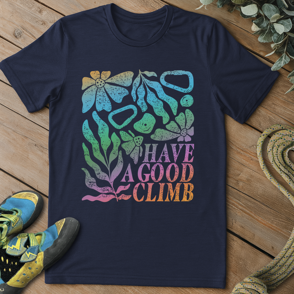 Have A Good Climb Flower Tee