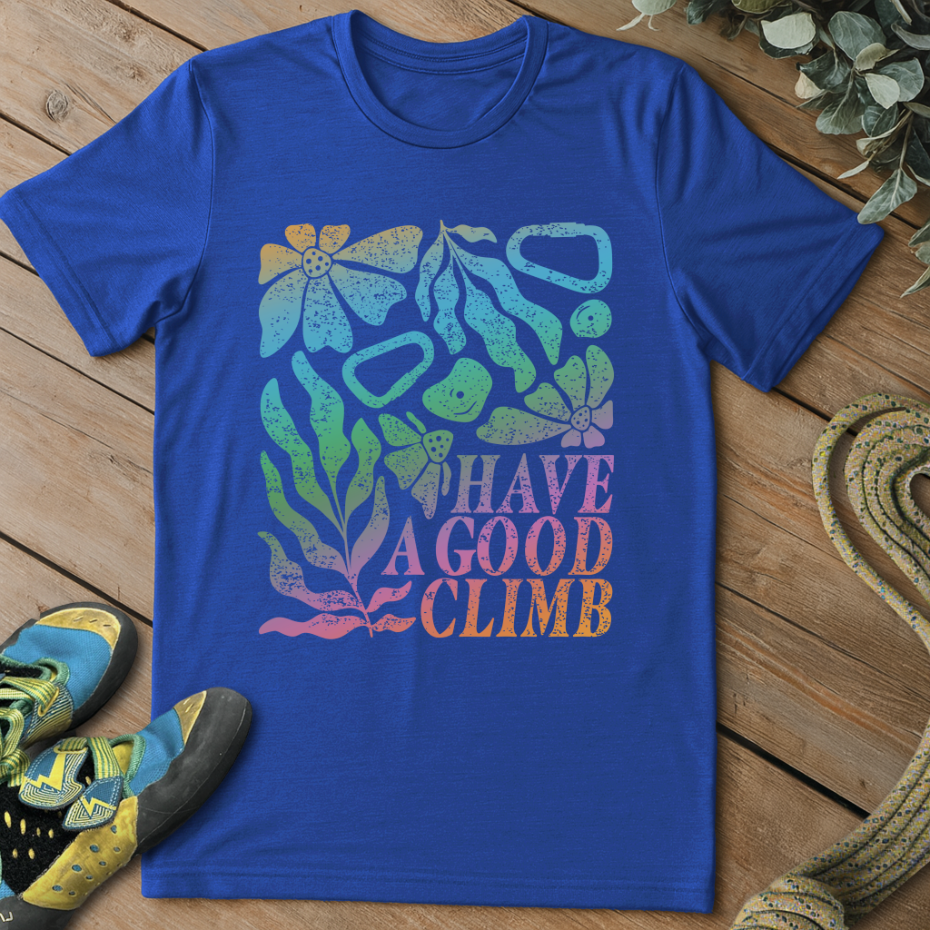 Have A Good Climb Flower Tee