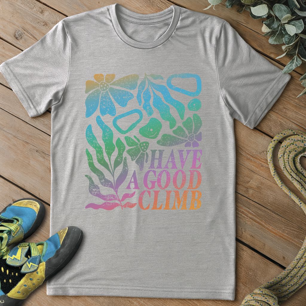 Have A Good Climb Flower Tee