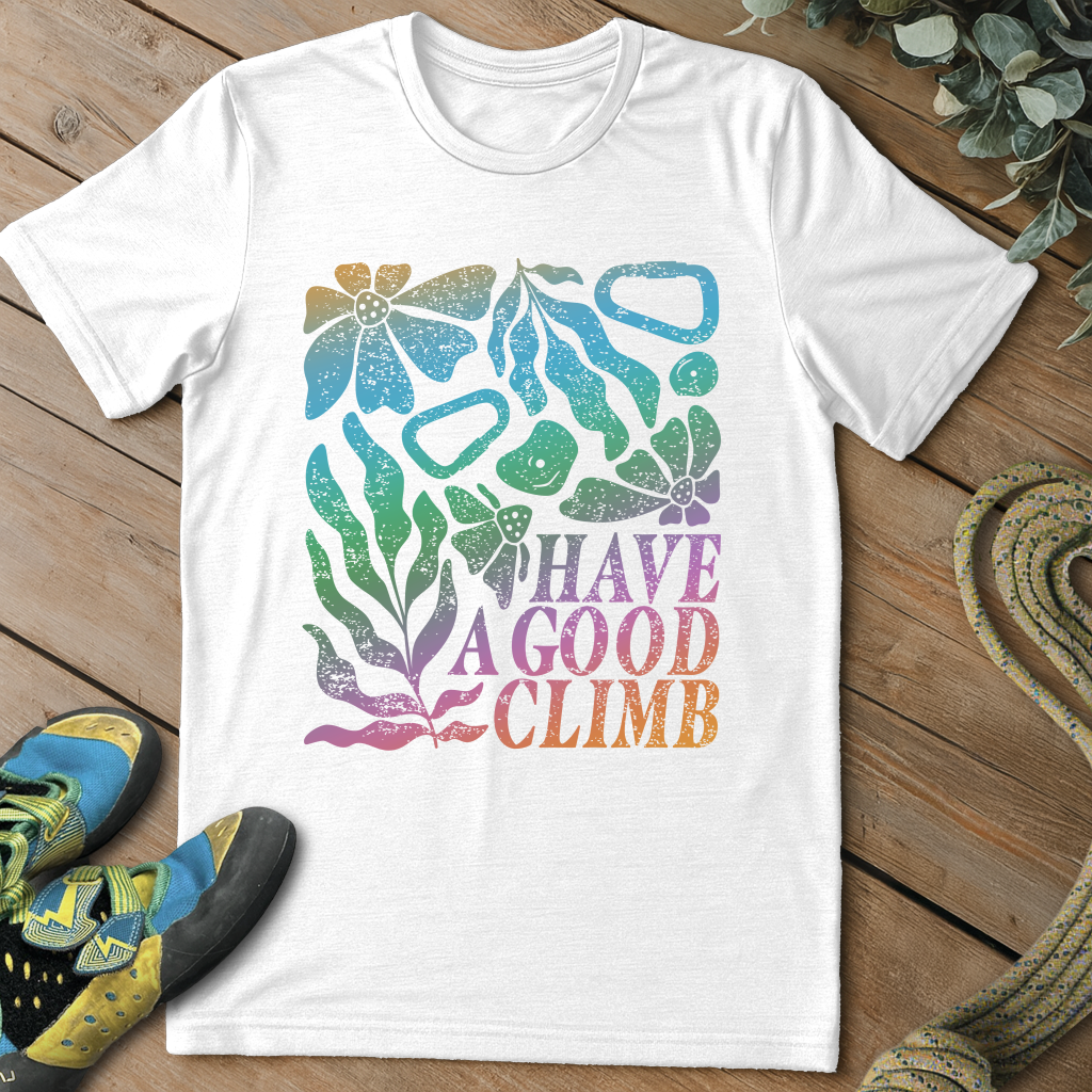 Have A Good Climb Flower Tee