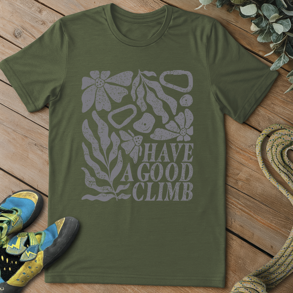 Have A Good Climb Flower Tee