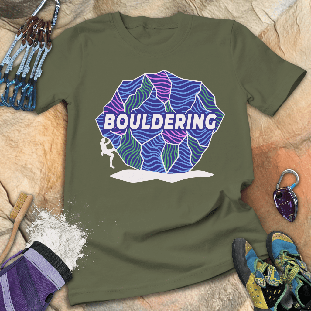Bouldering Line Tee