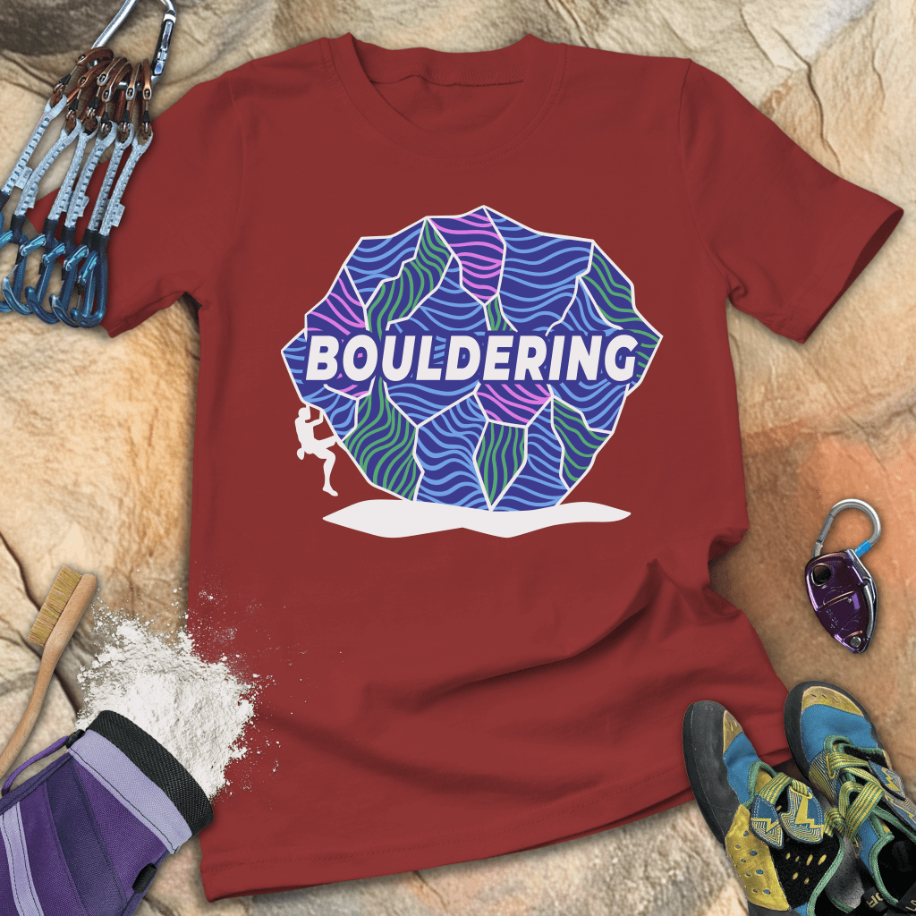 Bouldering Line Tee