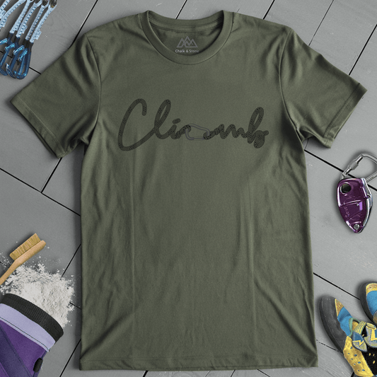 Clipped Climb Tee