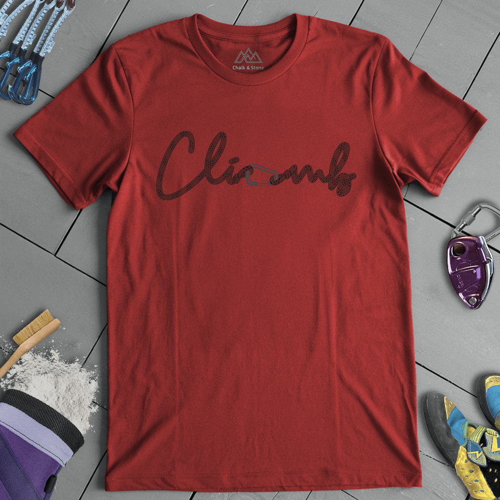 Clipped Climb Tee