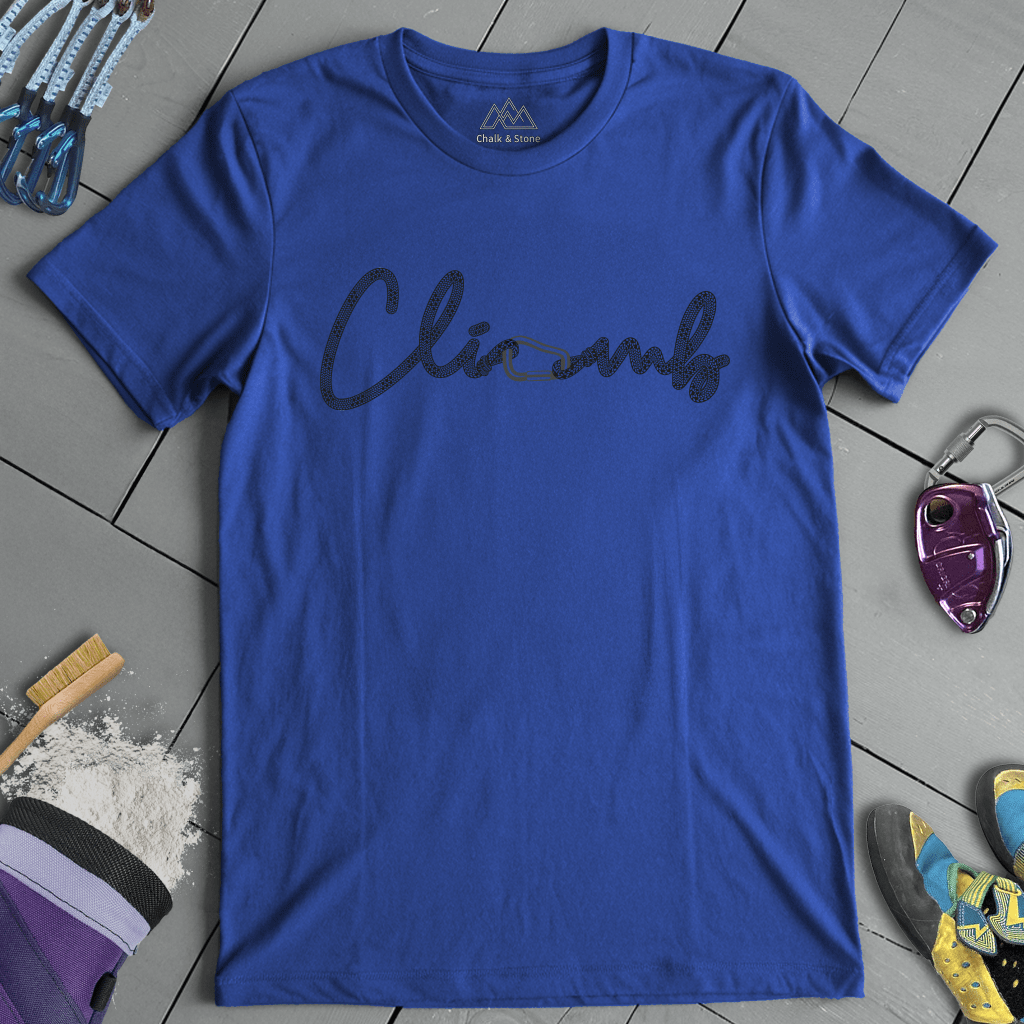 Clipped Climb Tee