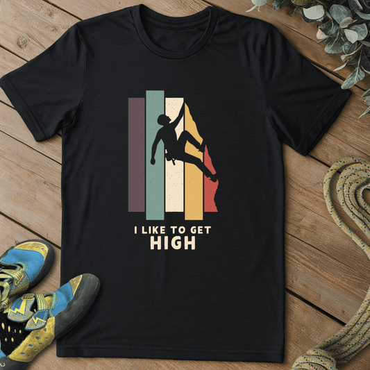 Like To Get High Retro Tee