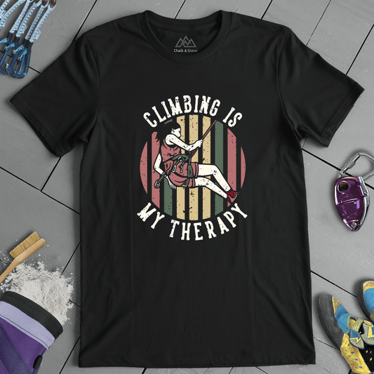 Climbing is my Therapy Tee
