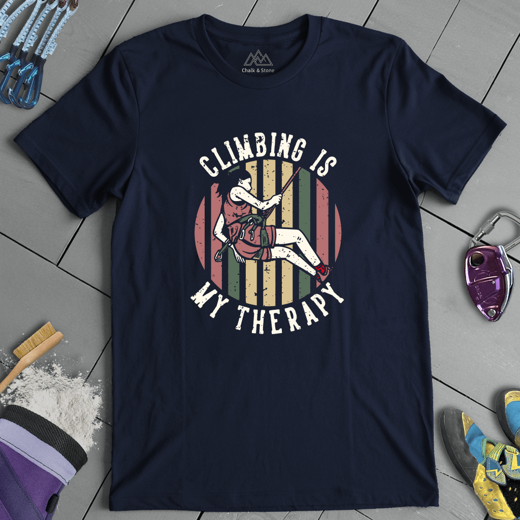 Climbing is my Therapy Tee