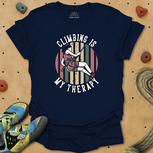 Climbing is my Therapy Tee