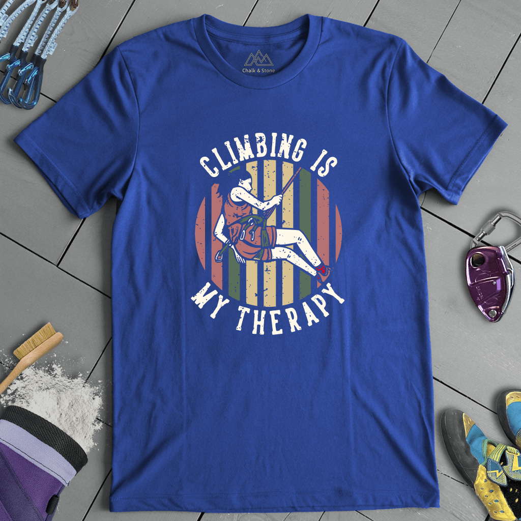 Climbing is my Therapy Tee