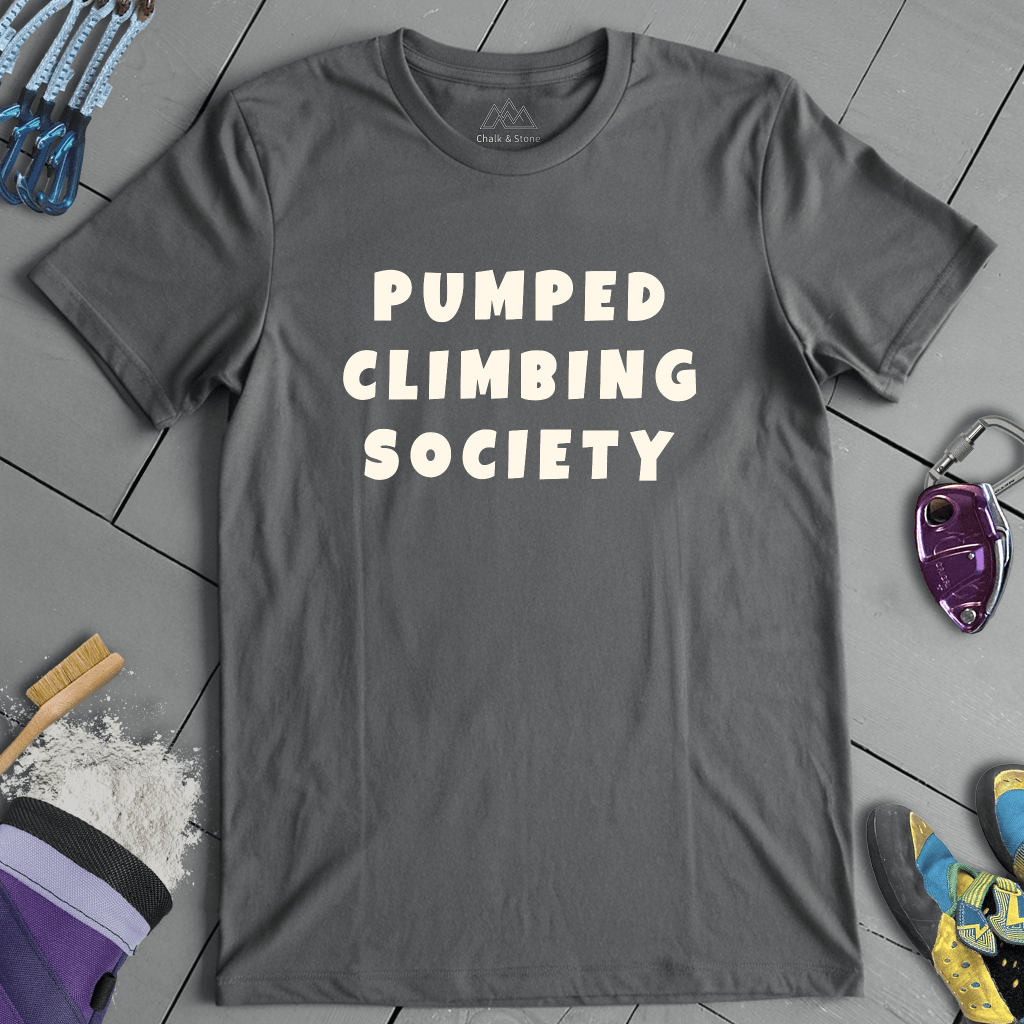 Pumped Climbing Society Tee