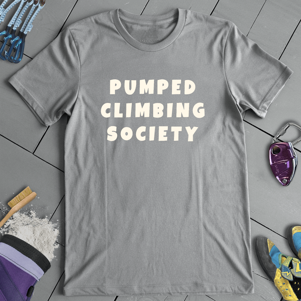 Pumped Climbing Society Tee