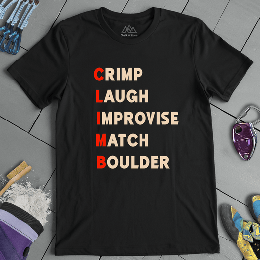 Crimp Laugh Boulder