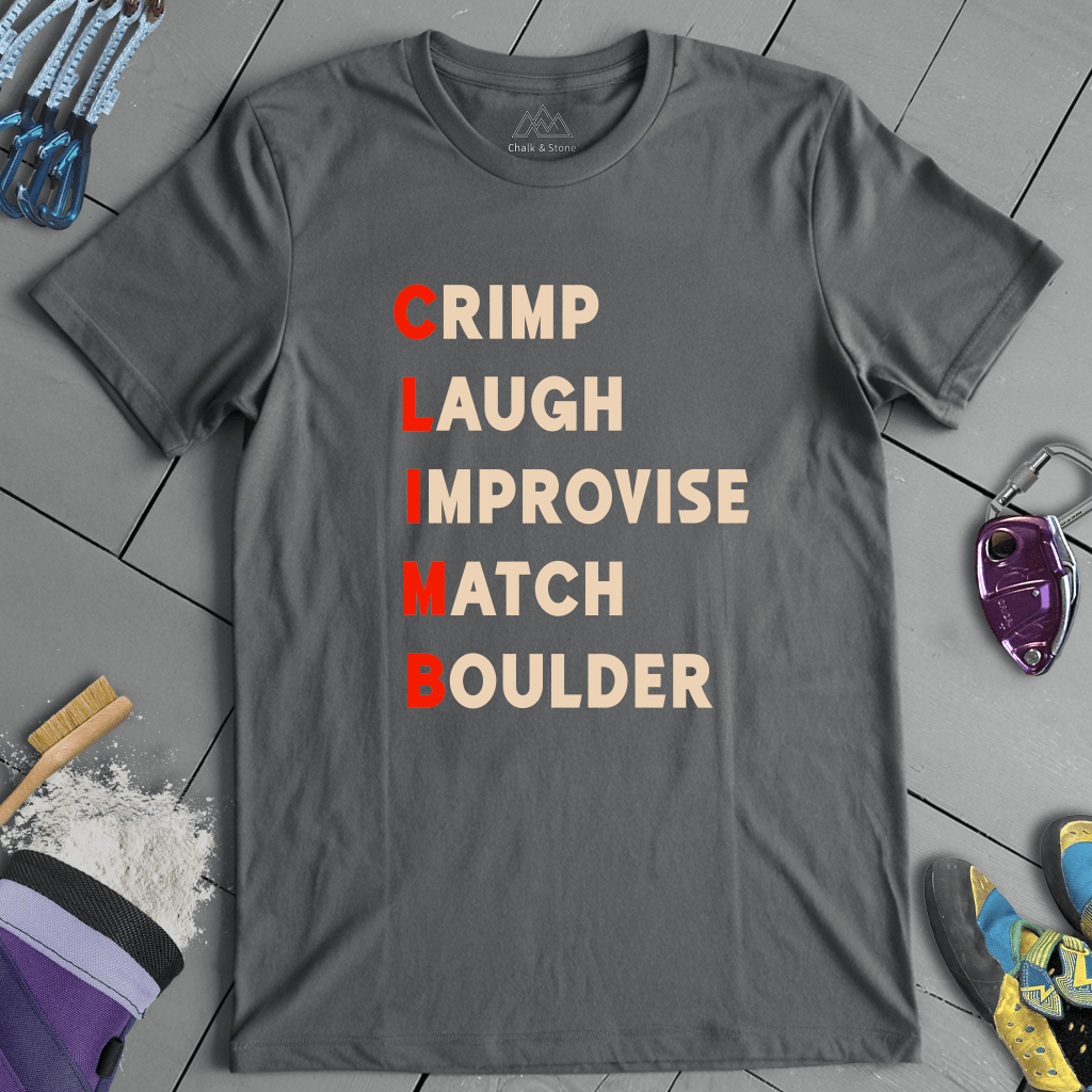 Crimp Laugh Boulder