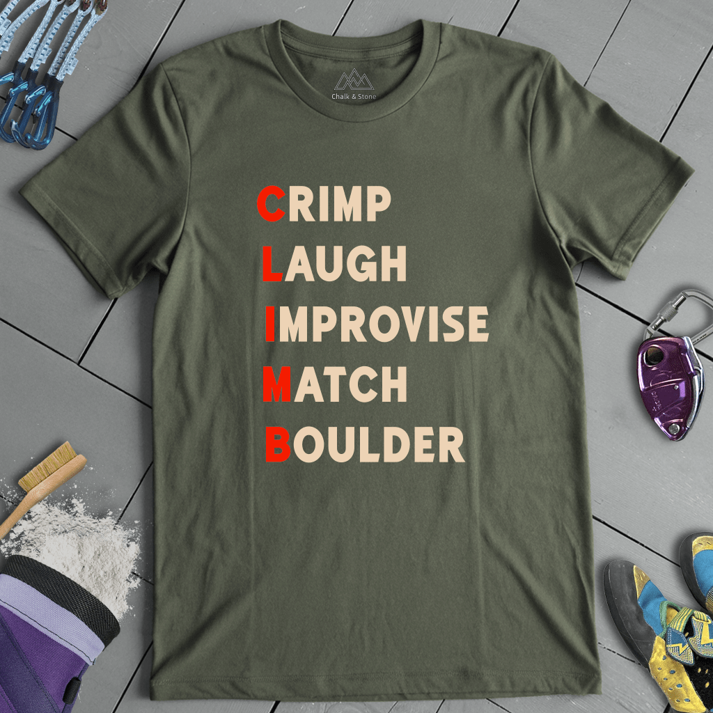 Crimp Laugh Boulder