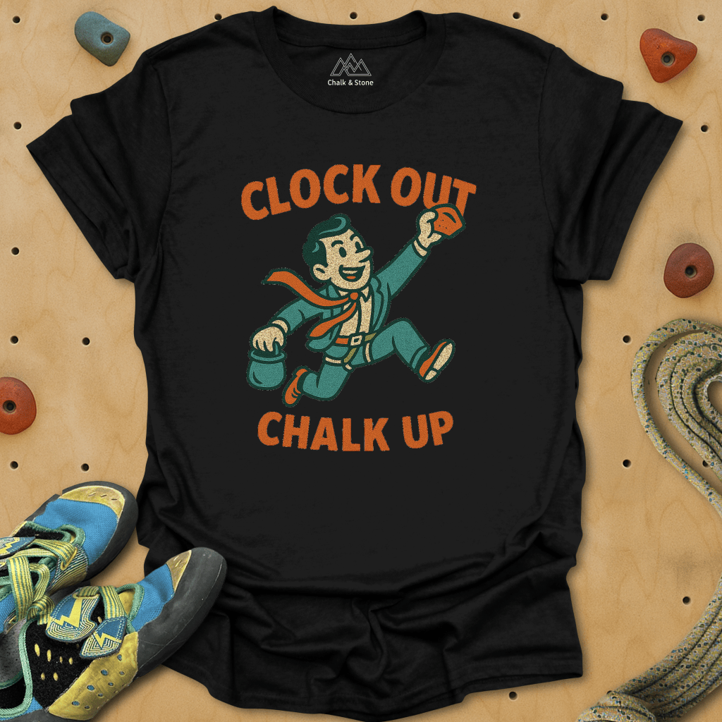 Clock Out Chalk Up Tee