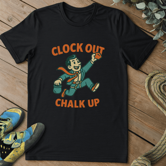 Clock Out Chalk Up Tee