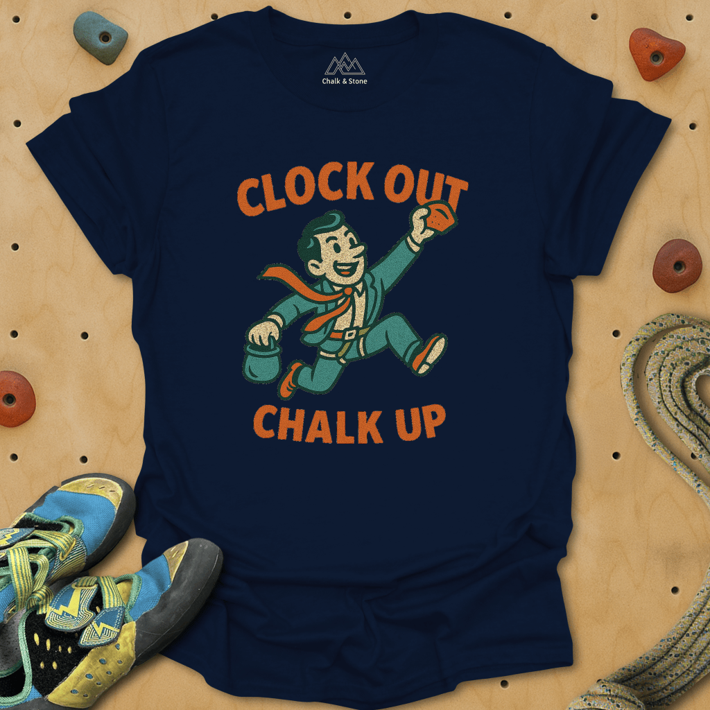 Clock Out Chalk Up Tee
