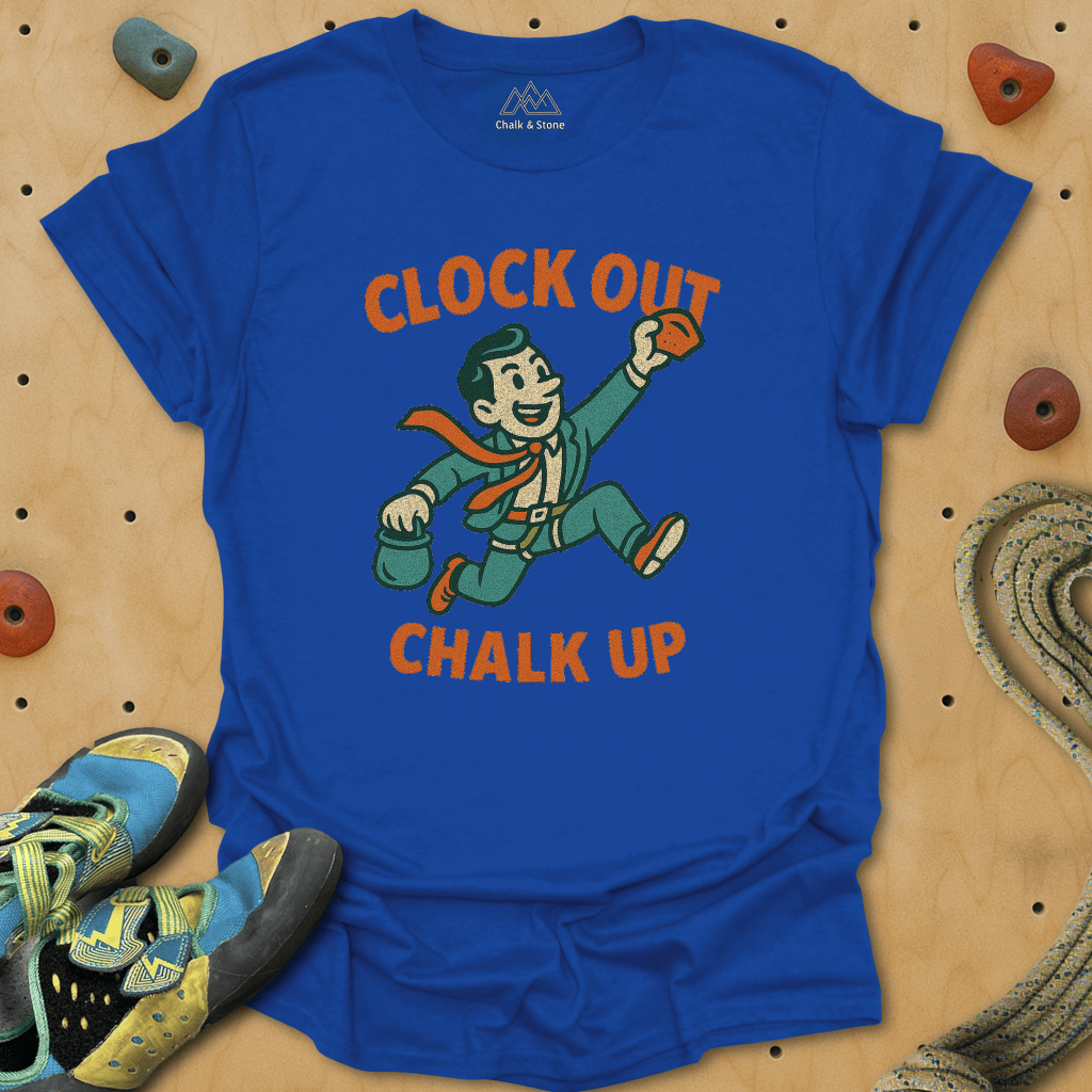 Clock Out Chalk Up Tee